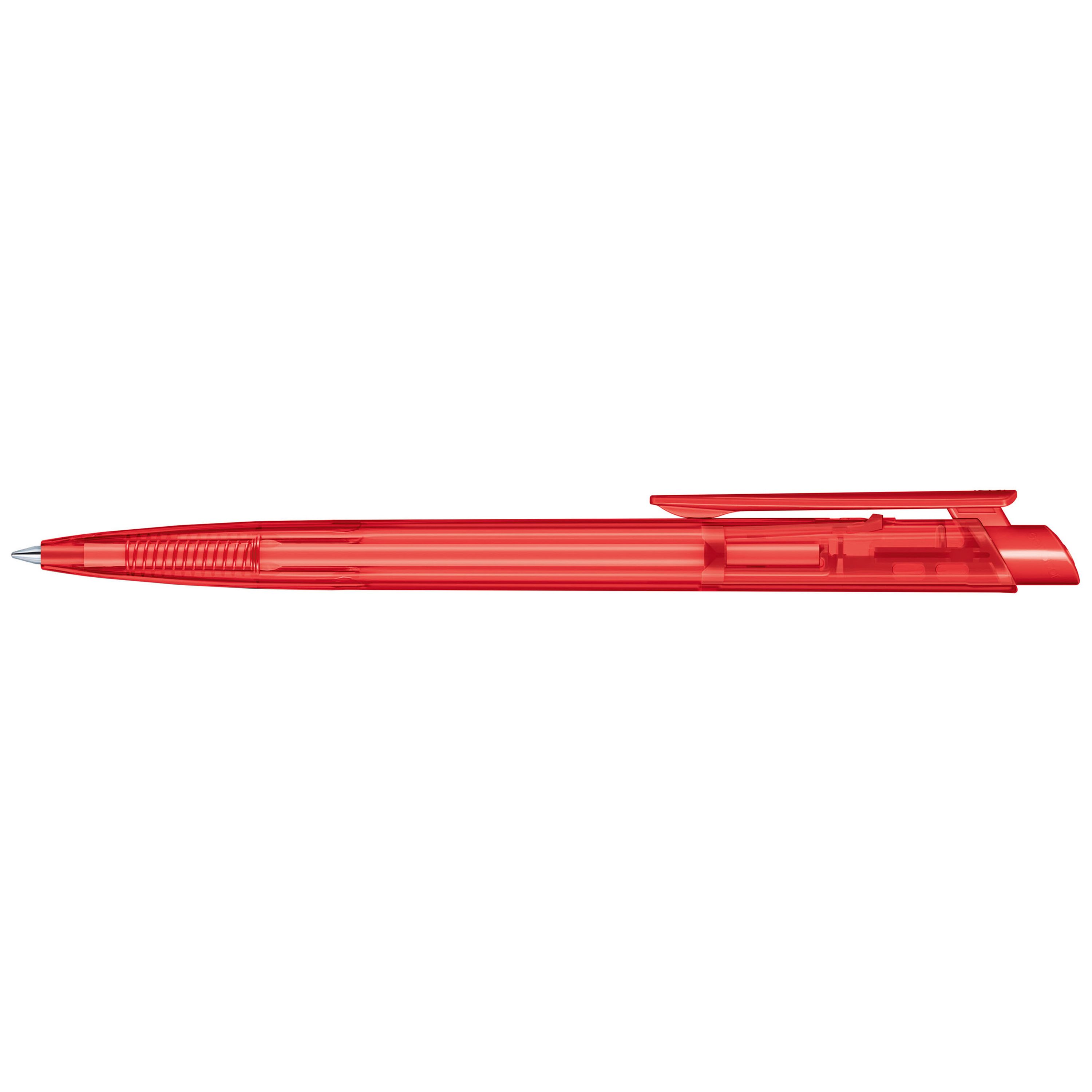 Dart Clear Druckkugelschreiber - rot-33