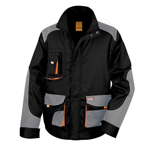 black - grey - orange