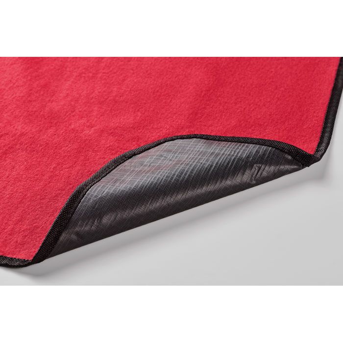 Picknickdecke RPET-Fleece COSTA - rot-177