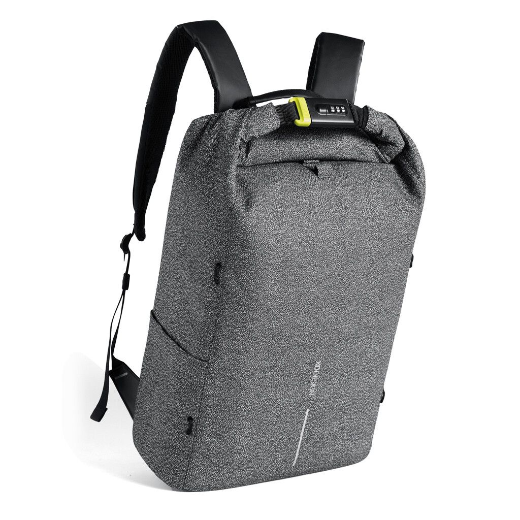 Urban schnitthemmender Anti-Diebstahl-Rucksack - grau-772