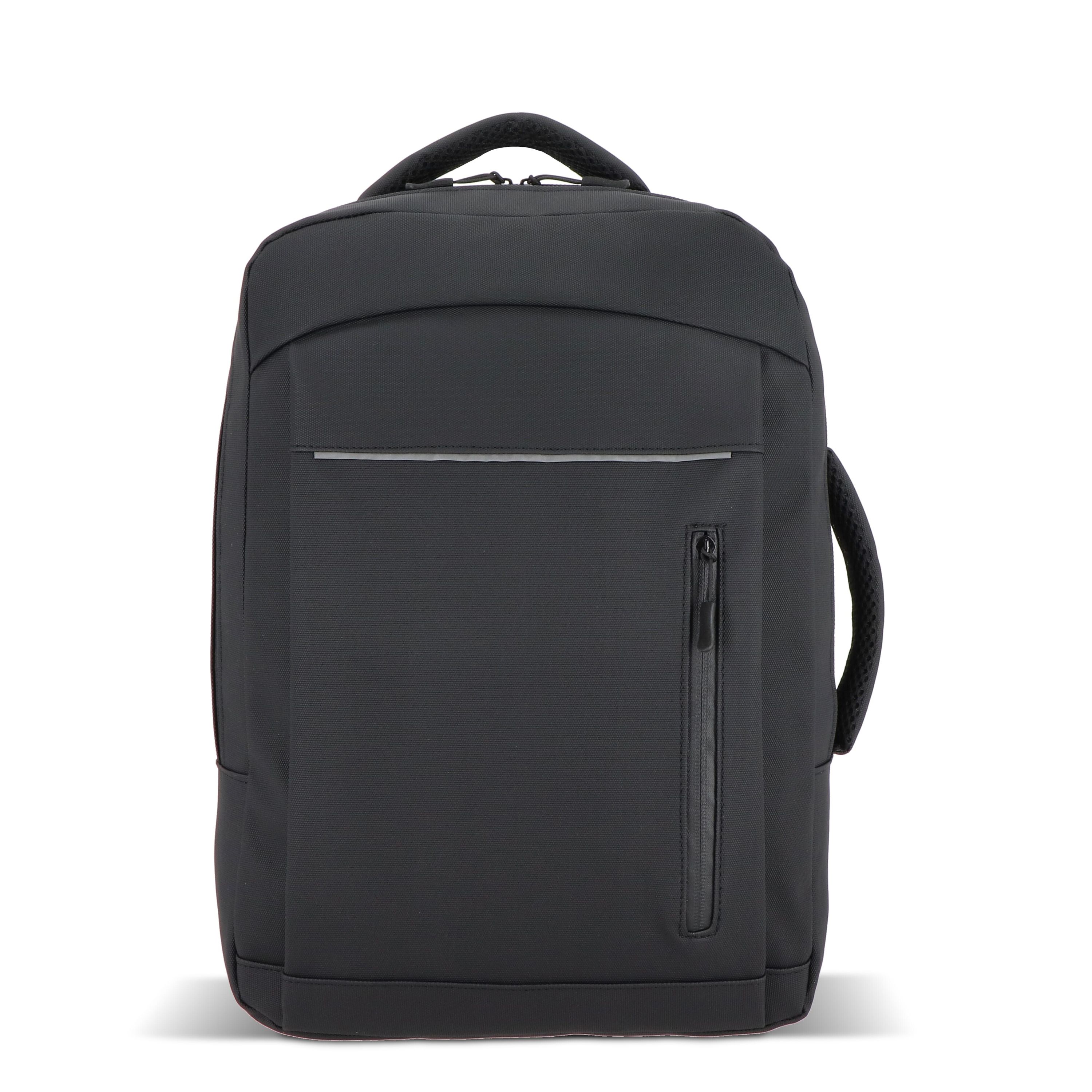 PU Osaka Laptop-Rucksack - schwarz-502