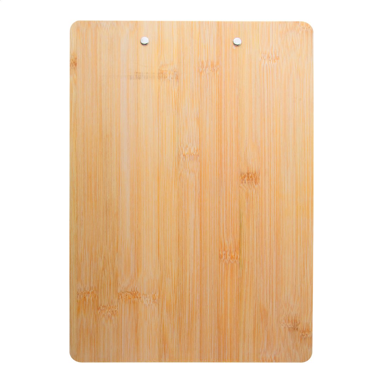 Bambus-Klemmbrett Bamboard - natur - silber-97