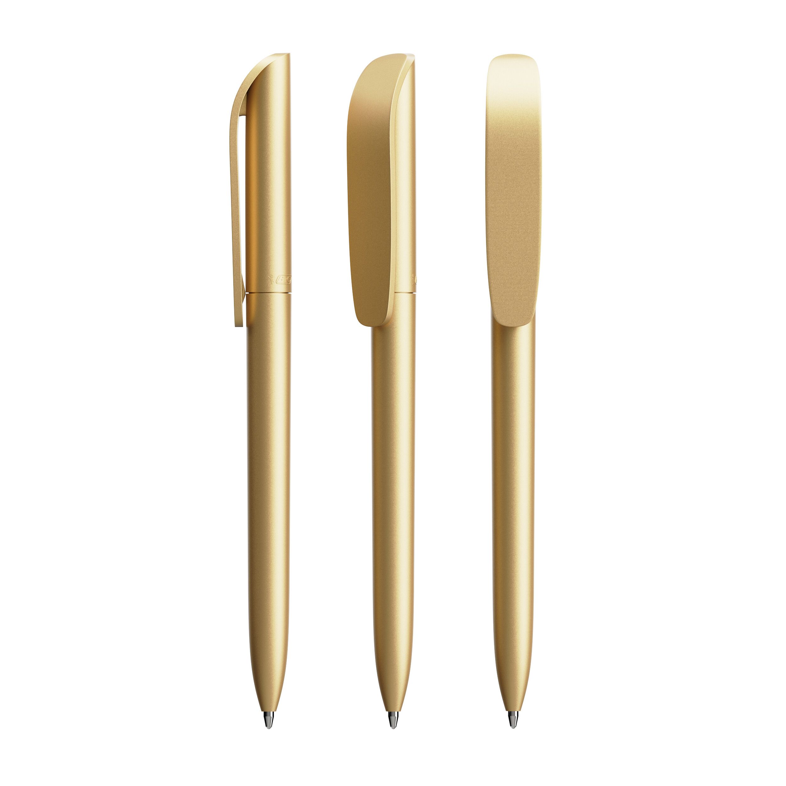 BIC® Super Clip Glacé, Mine schwarz - gold-796