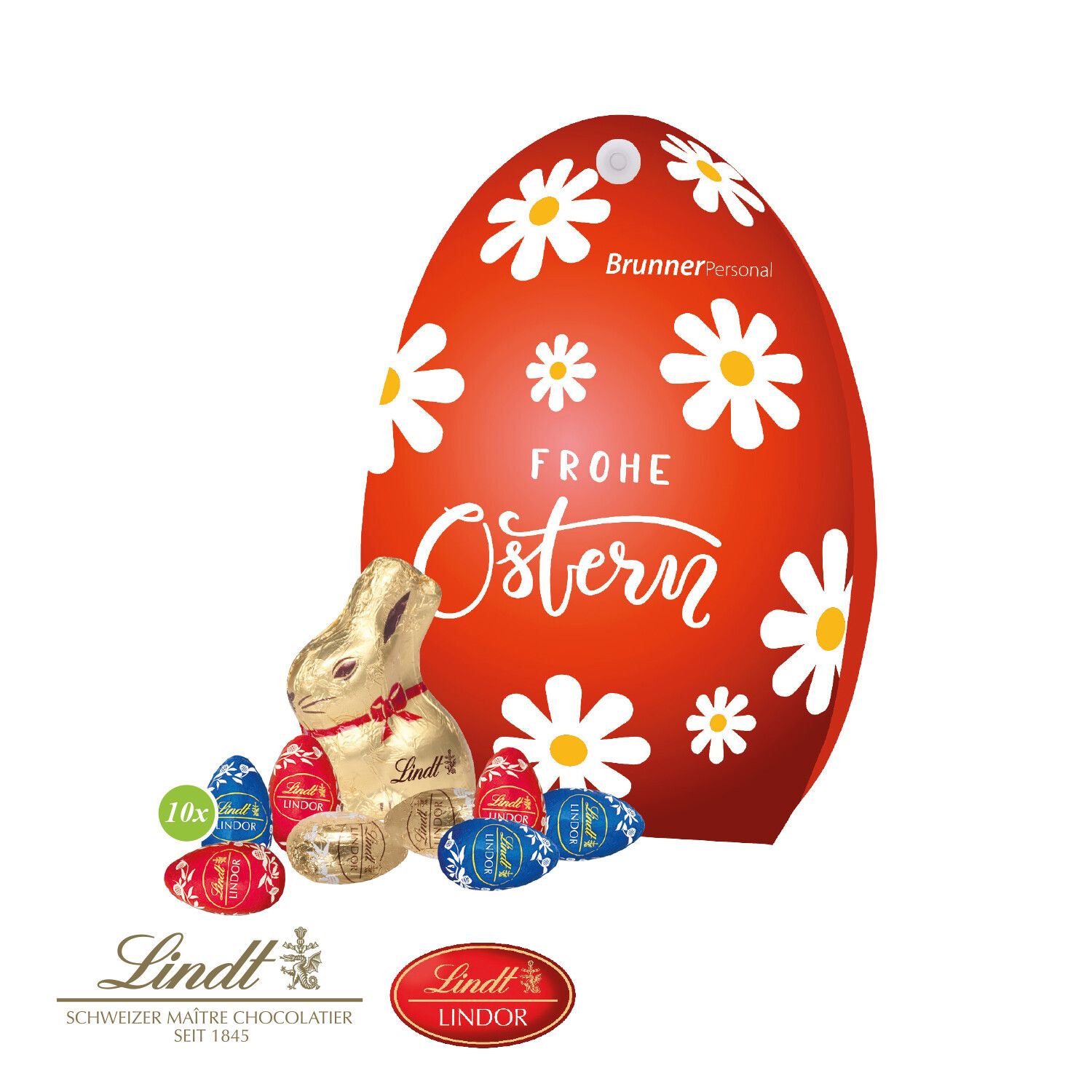 Werbe-Osterei mit Lindt Schokoladenmischung-247