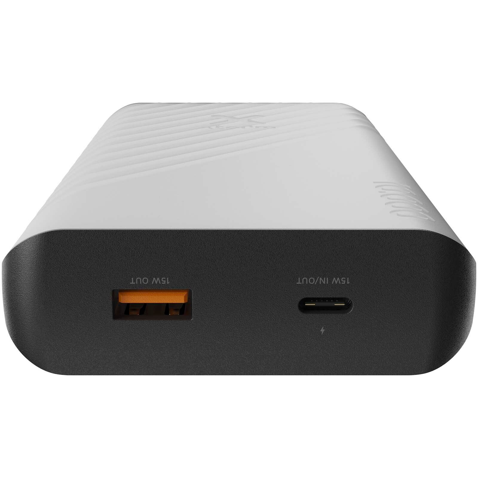 Xtorm XG2S101 Go2 10.000 mAh 15W Solar Powerbank mit Lampe  - kohle-155