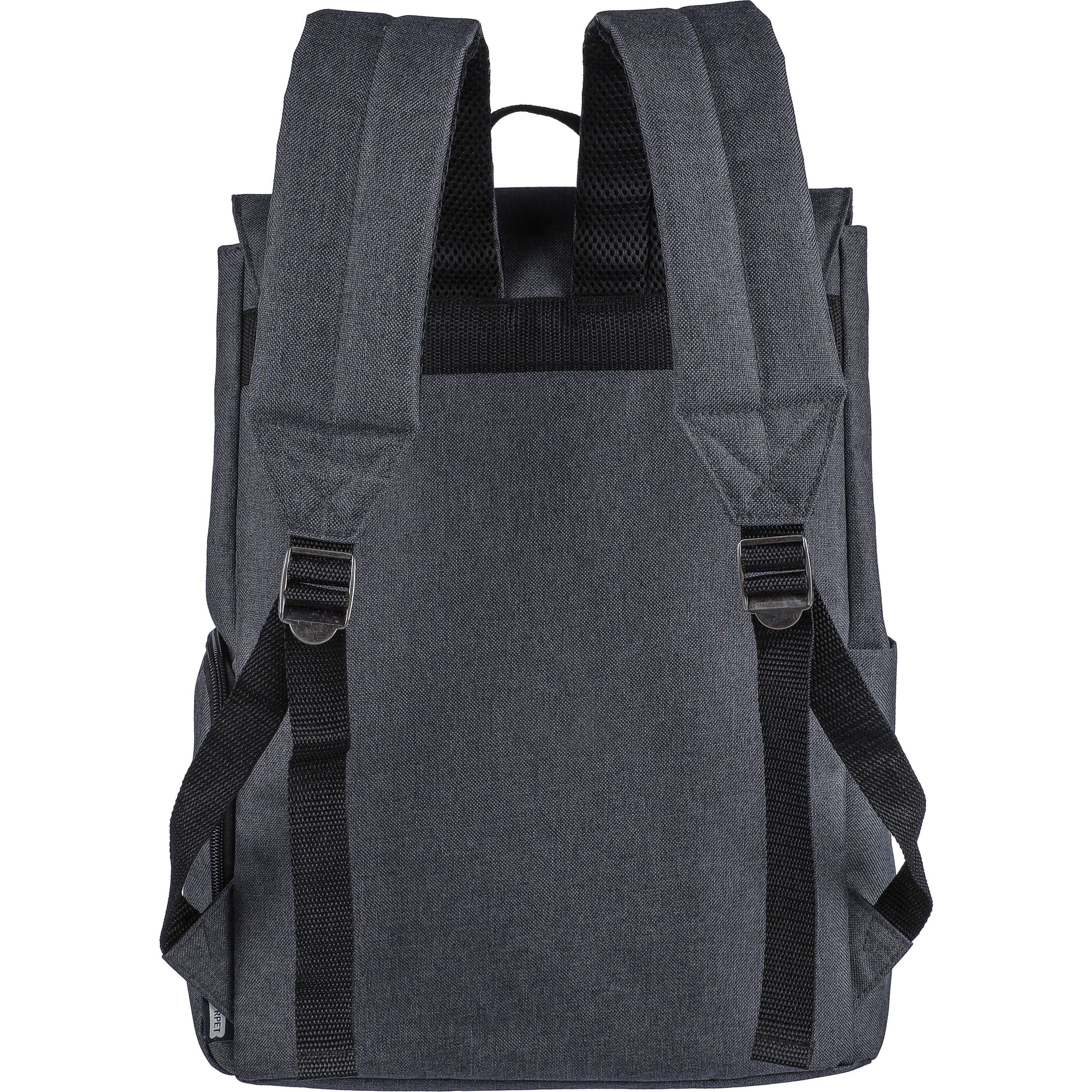 15 Zoll Laptop-Rucksack aus 600D Polyester-Gewebe Dennis - schwarz-368