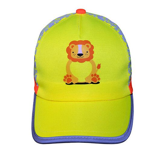 Cap for Kids Funtastic Wildlife - lion yellow-194