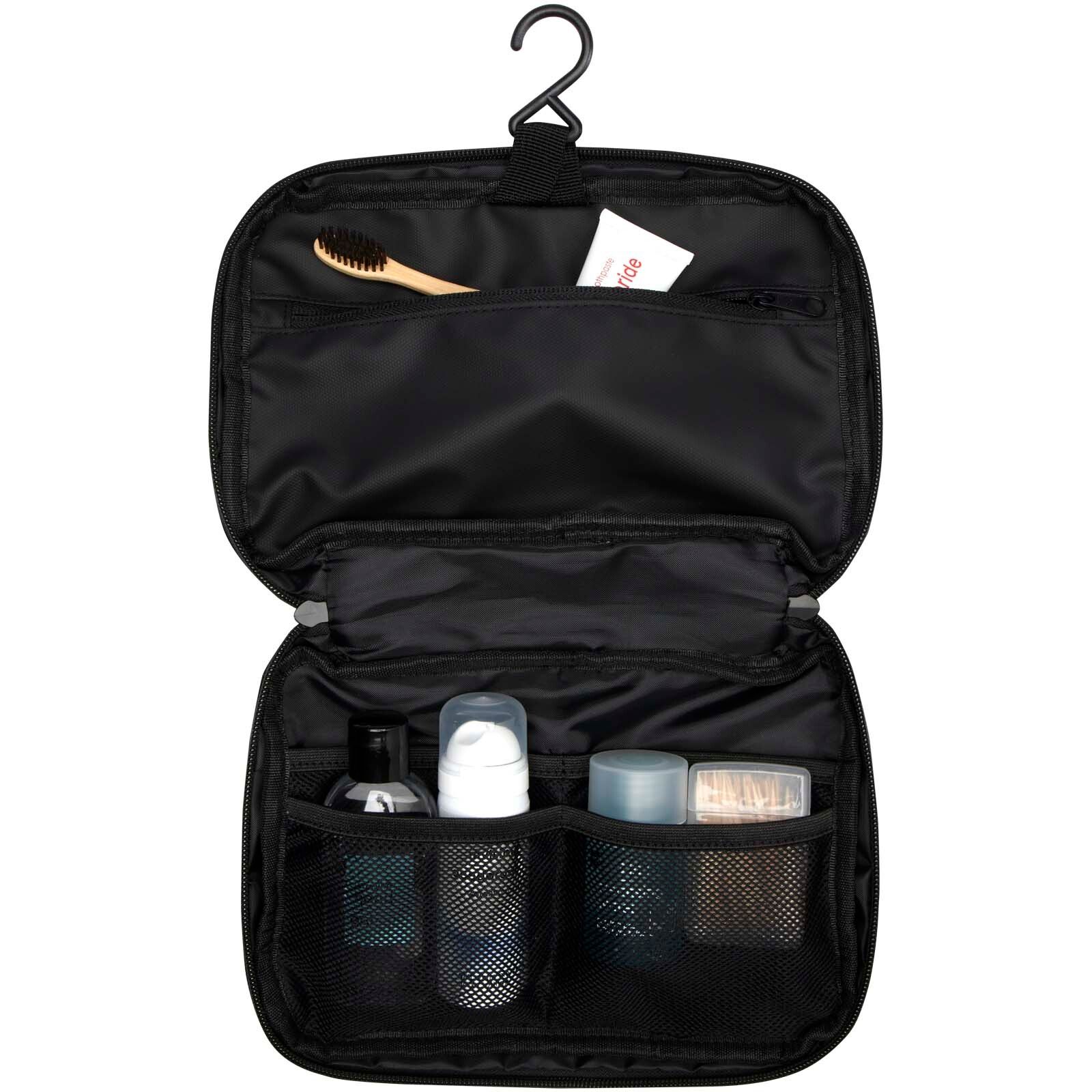 Roam GRS recycelte modulare Kulturtasche - schwarz-539