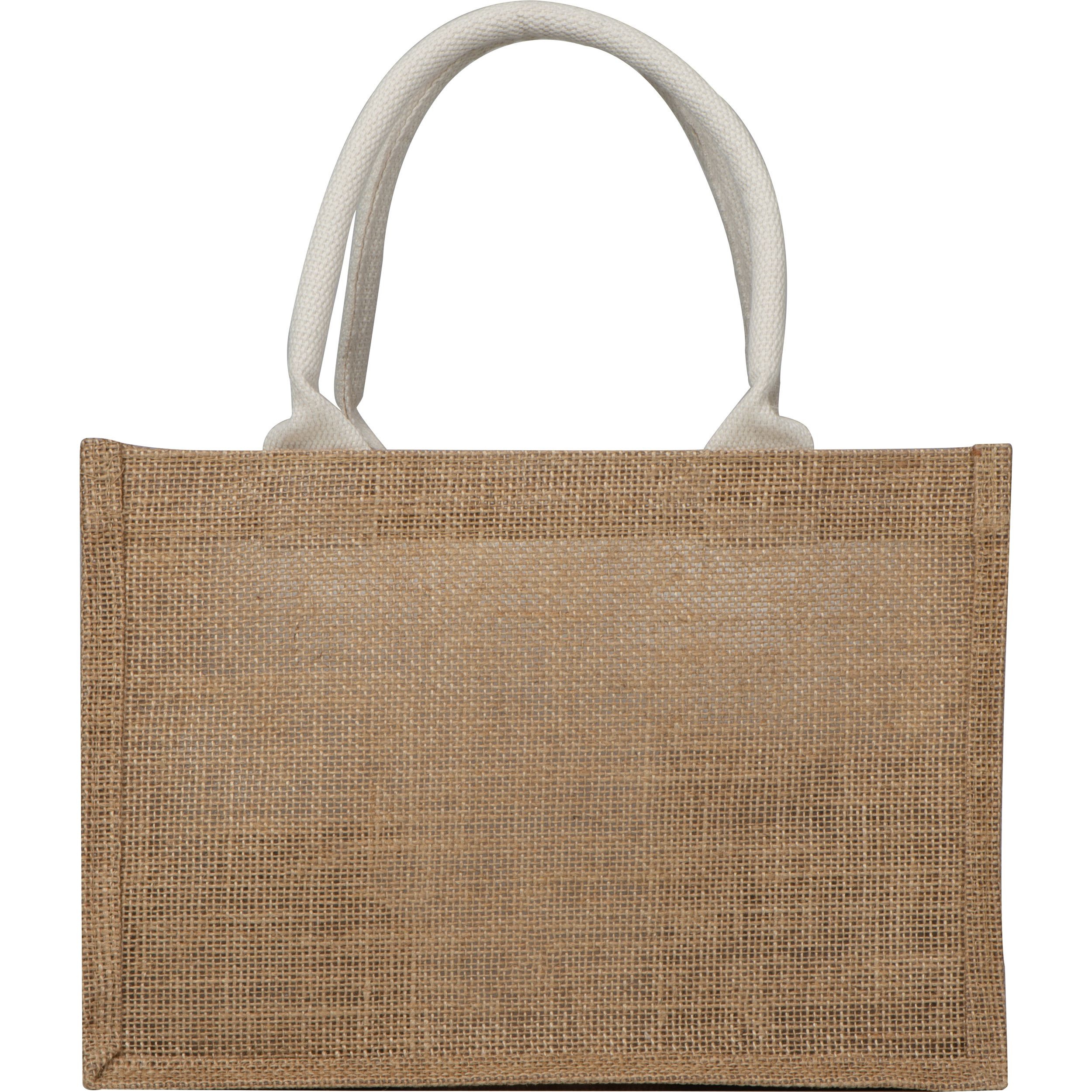 Jute Baumwolltasche zum Ausmalen  - beige-183