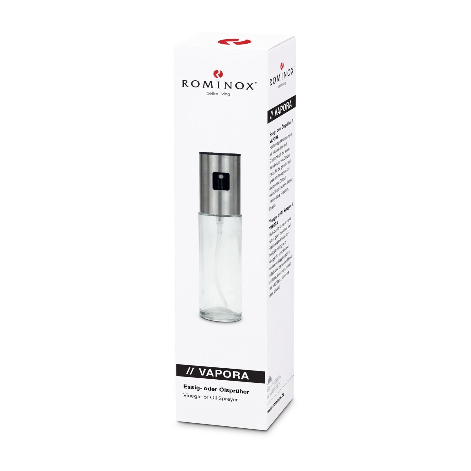 ROMINOX® Essig - oder Ölsprüher Vapora 100 ml, inkl. Trichter-109