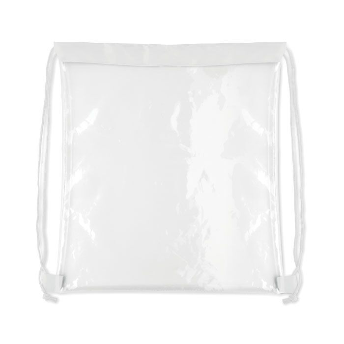 Transparenter Kordelzugbeutel USEE - weiß-709