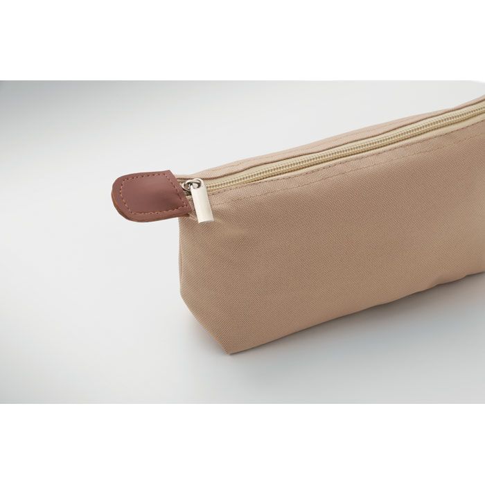 Kosmetiktasche 600D RPET VANITY - khaki-718