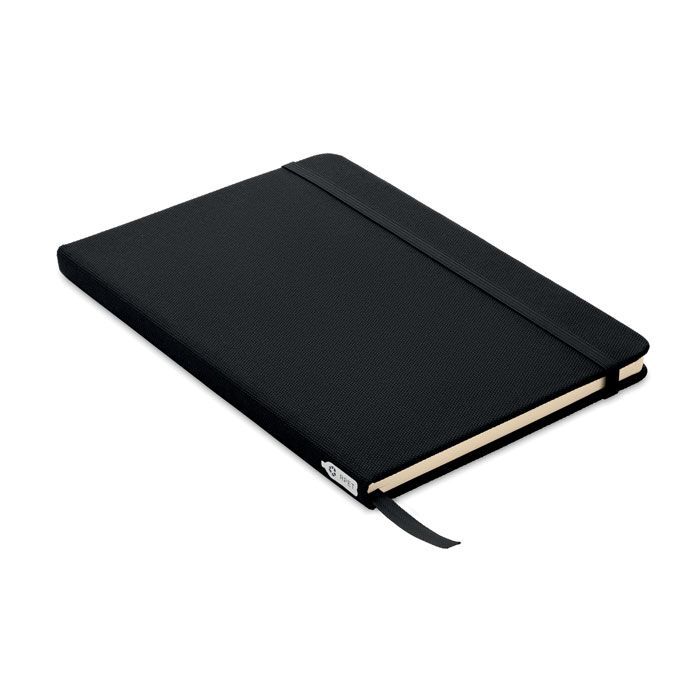 DIN A5 Notizbuch NOTE RPET - schwarz-620