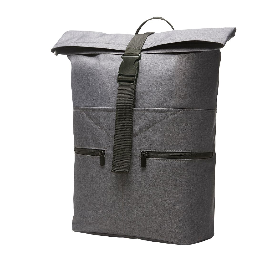 Notebook-Rucksack FASHION - blau-grau meliert-485