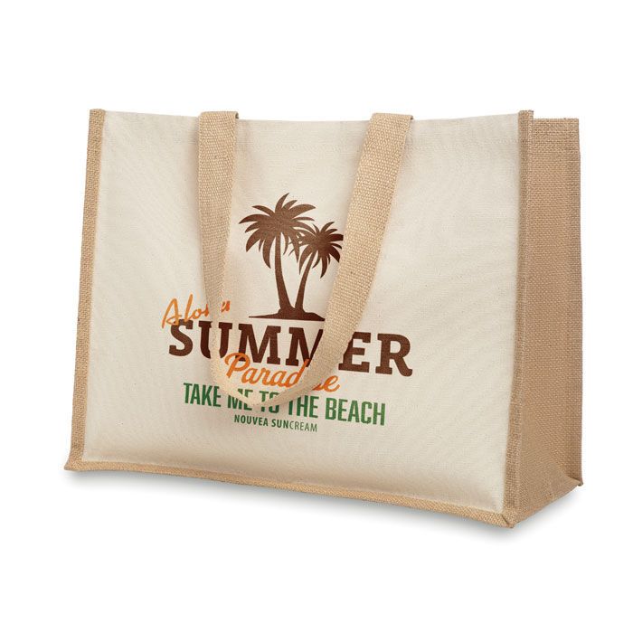 Jute/Canvas Shopper  CAMPO DE FIORI - beige-895