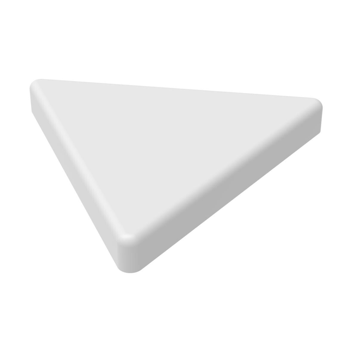 Magnet Dreieck - weiß-694