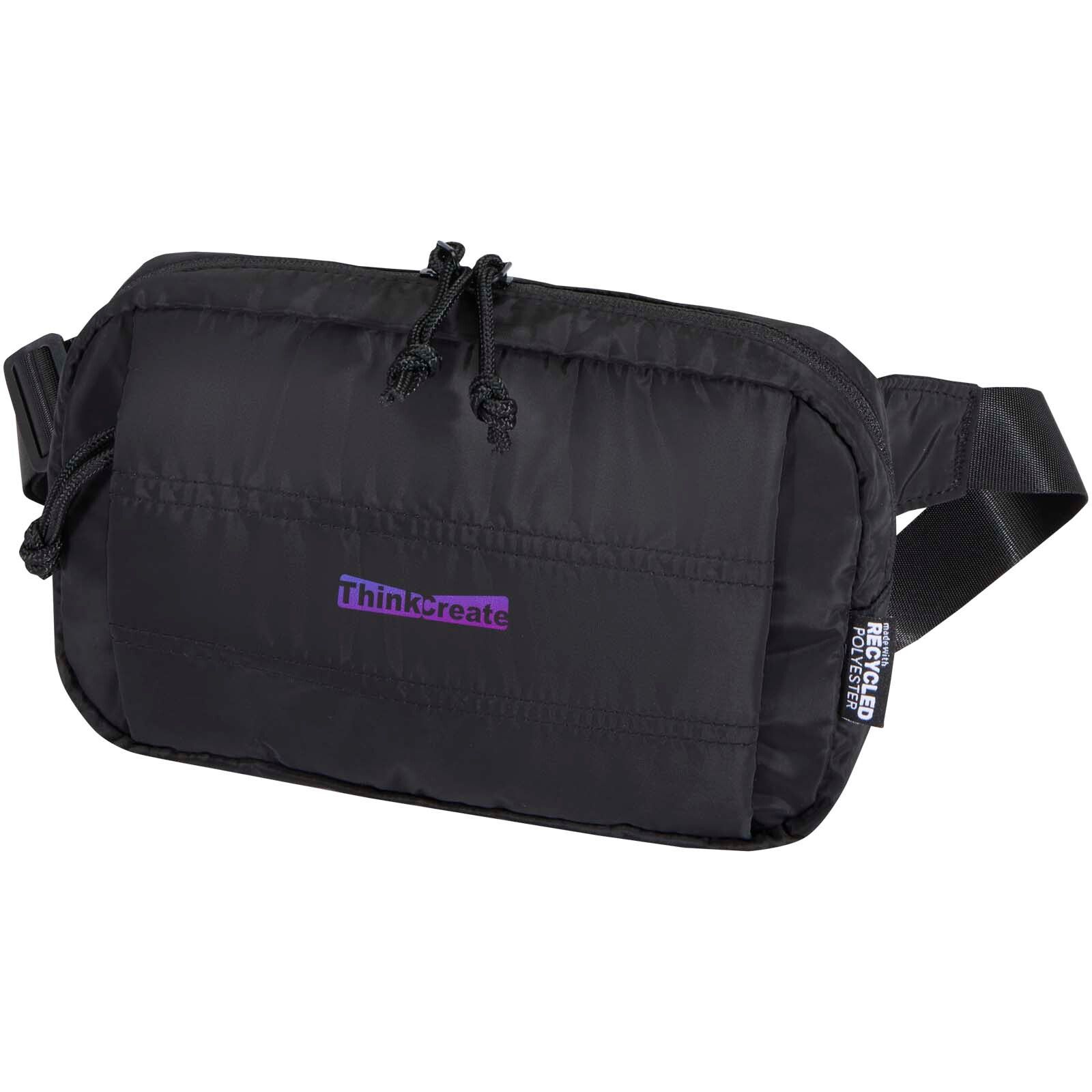 Puffer GRS recycelte Gürteltasche 1,5L - schwarz-275