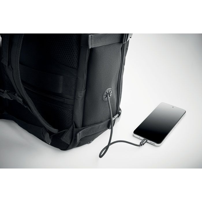 Rucksack in Kabinengröße FLYHIGH - schwarz-102