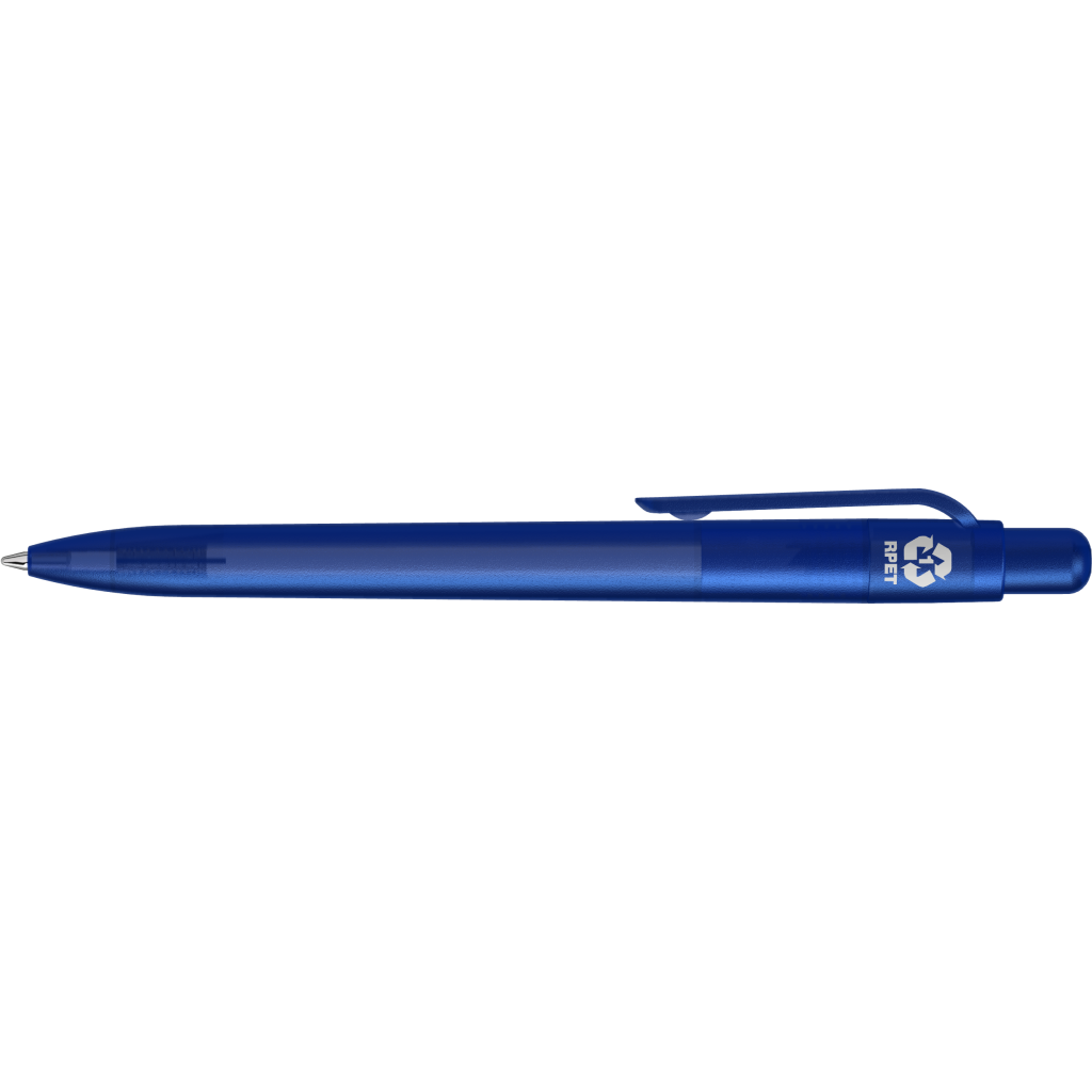 Recycled Pet Pen Future Frozen Druckkugelschreiber - dunkelblau-865