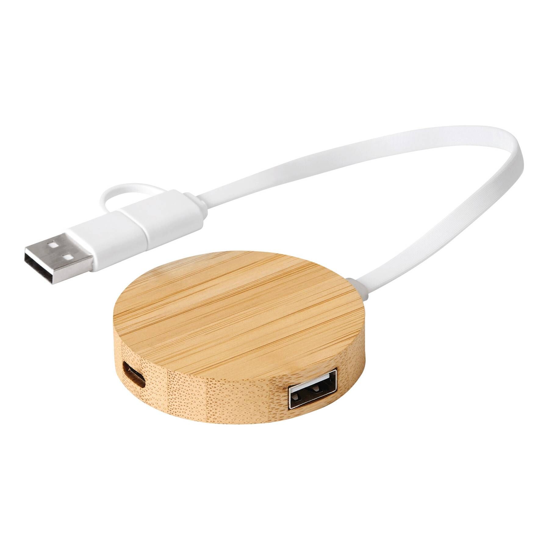 USB Hub MULTIPLIER CIRCLE - braun-191