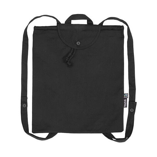 Twill Light Backpack - black-817