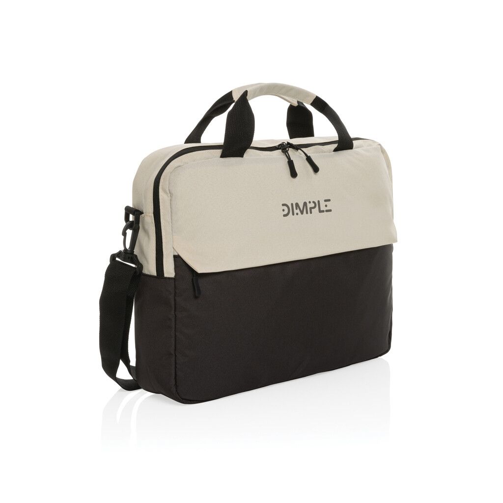 Kazu AWARE™ 15,6" RPET Laptop-Tasche - off white-169