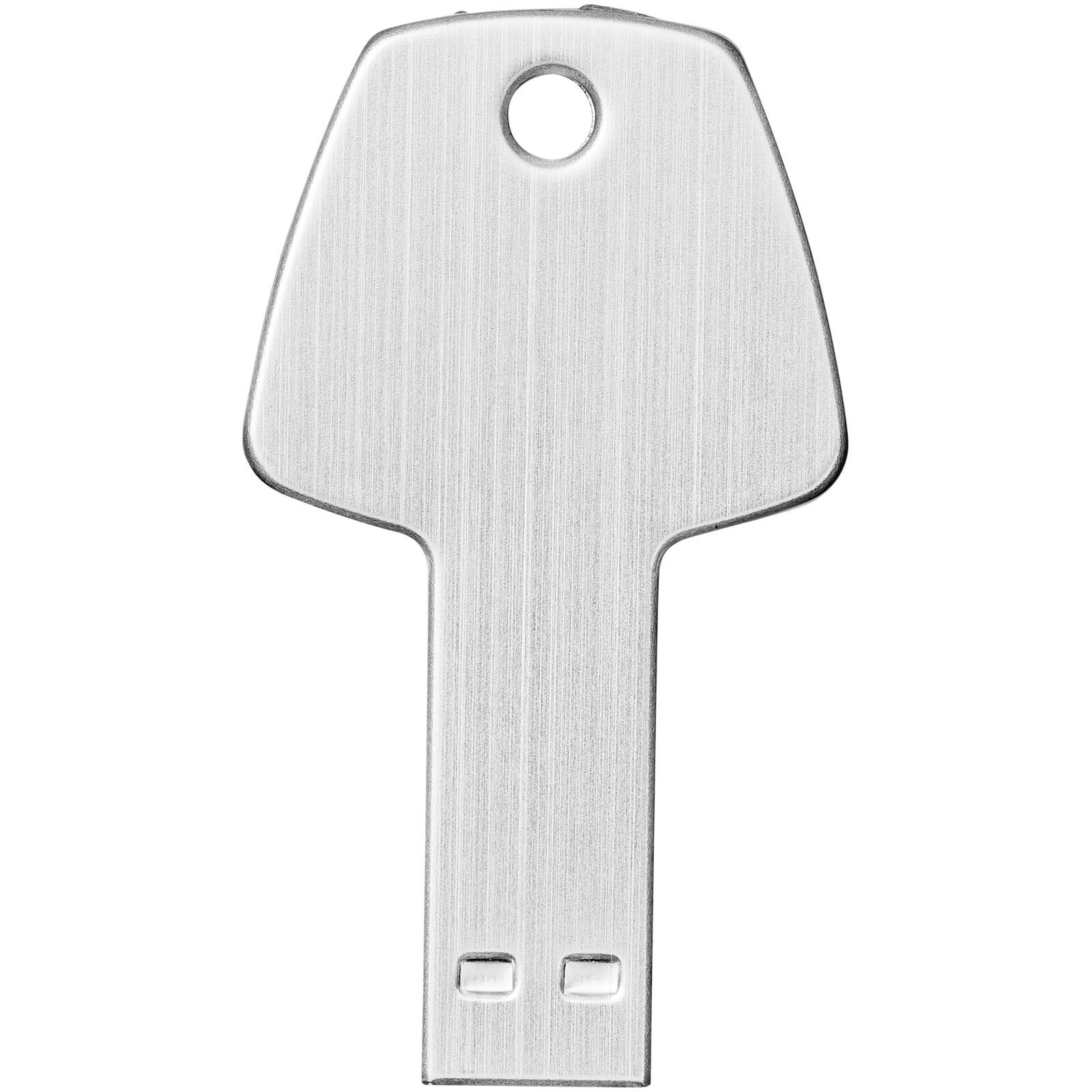 USB-Stick Schlüssel - silber - 16 GB-490