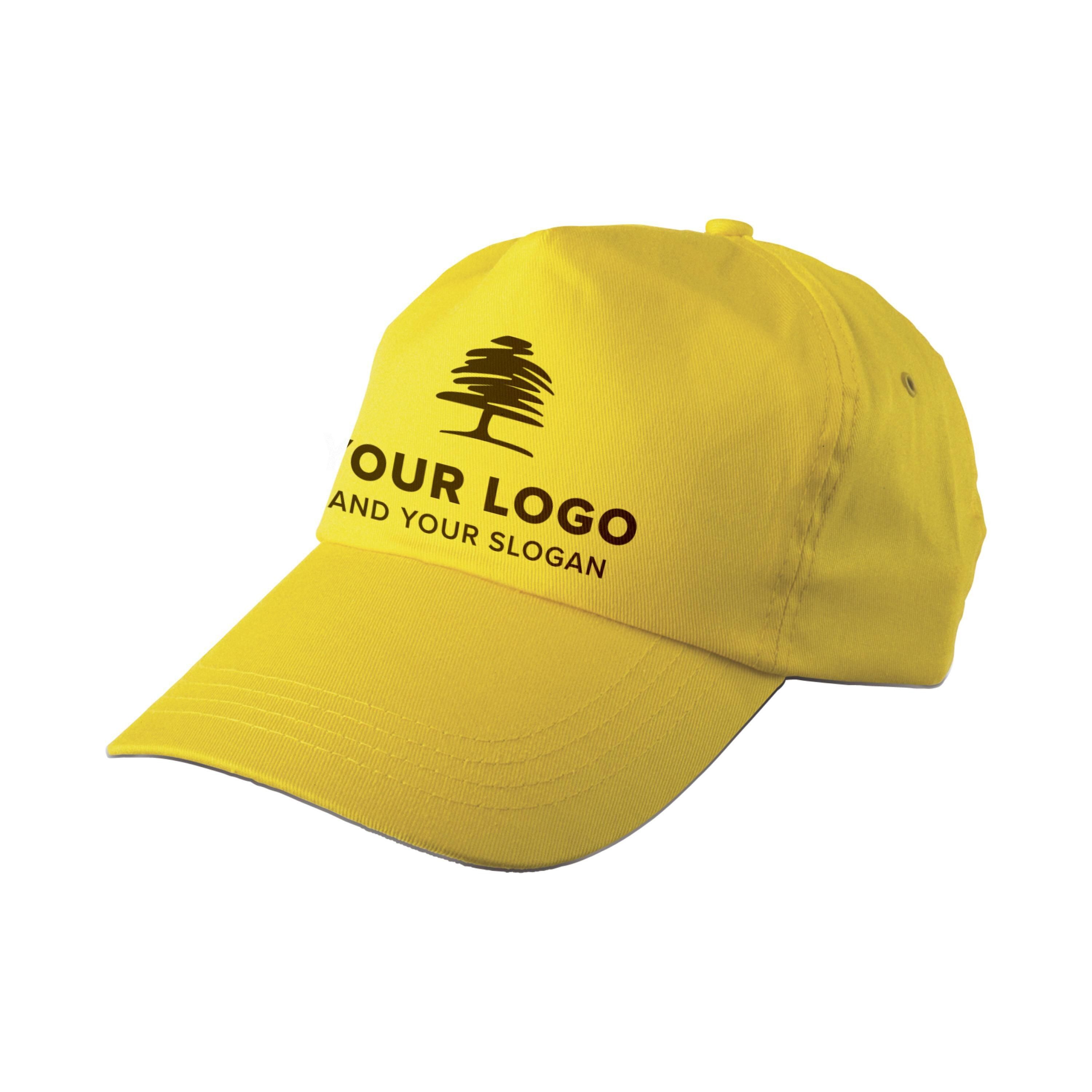 Baseballcap aus 100 % Baumwolle Lisa - gelb-428