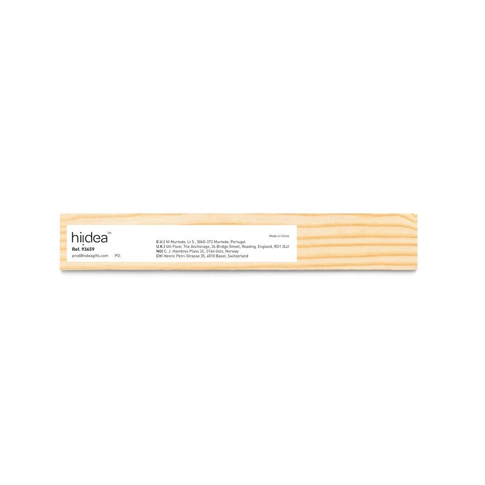 WESLEY 15 Lineal aus Kiefernholz mit 15 cm Skala - naturhell-574