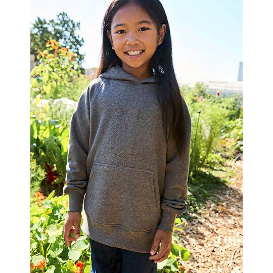 Kids´ Hoodie - dark heather-748