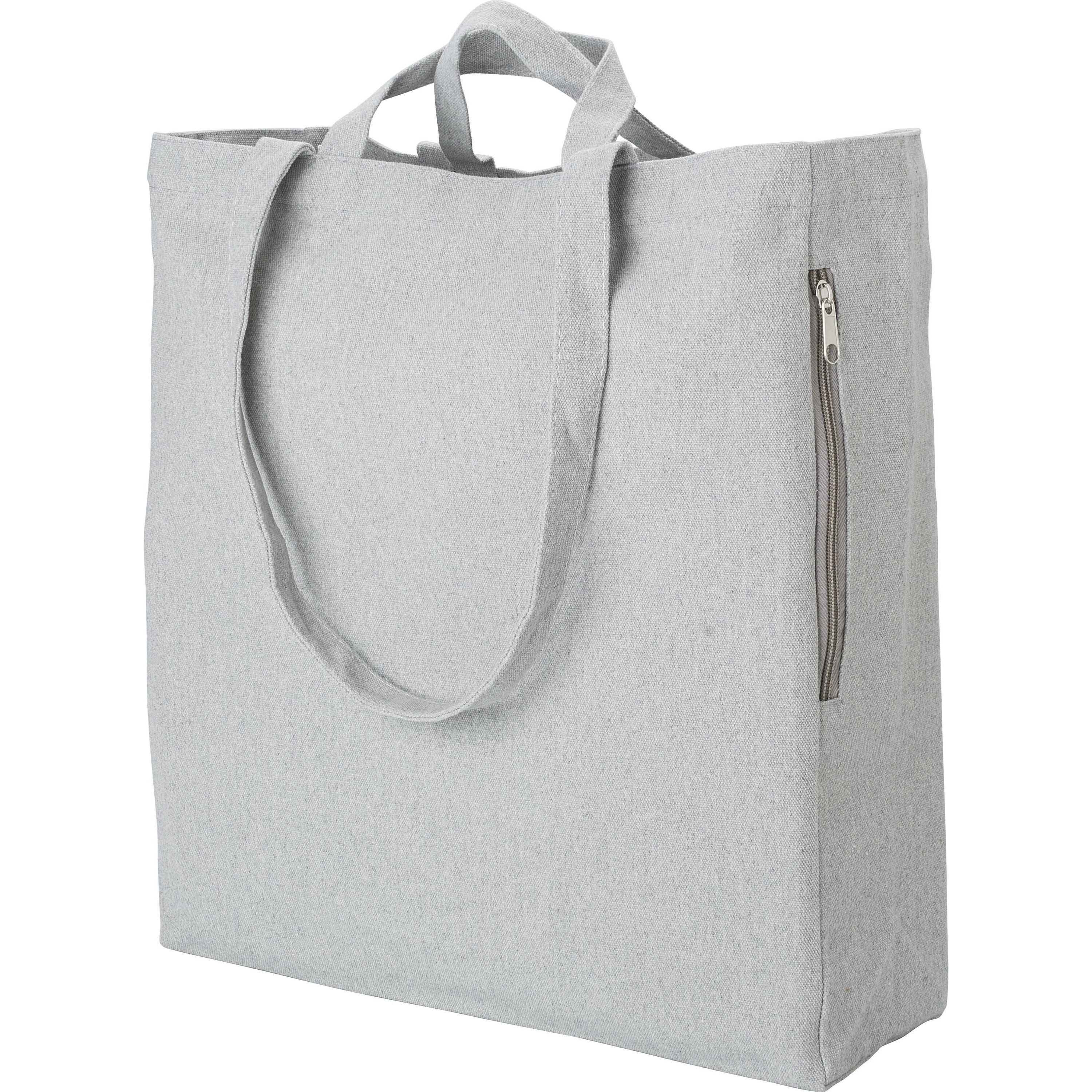 Einkaufstasche aus recycelter Baumwolle Bennett - khaki-123