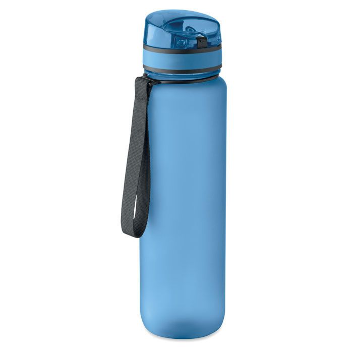 Sport-Trinkflasche RPET 1L ISFORDEN MARK - transparent hellblau-66