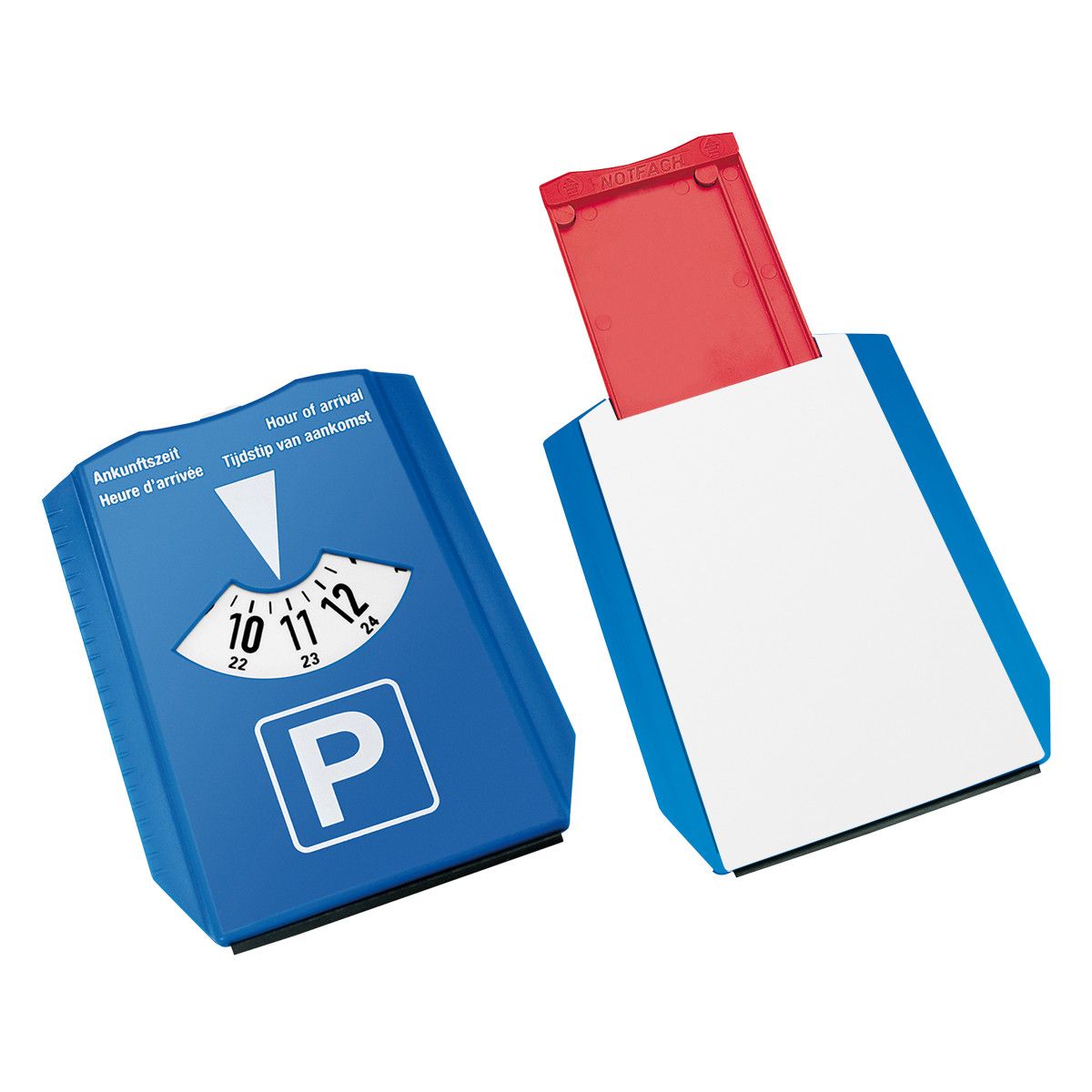Parkscheibe Beta - blau, weiß-40