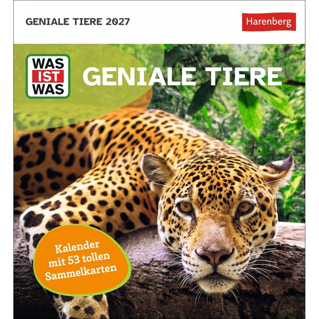 WAS IST WAS Geniale Tiere Postkartenkalender-554