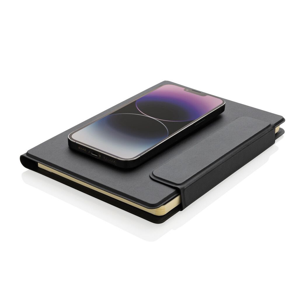 Stuart Magnet-Portfolio A5 aus RCS-zertifiziertem rPU - schwarz-105