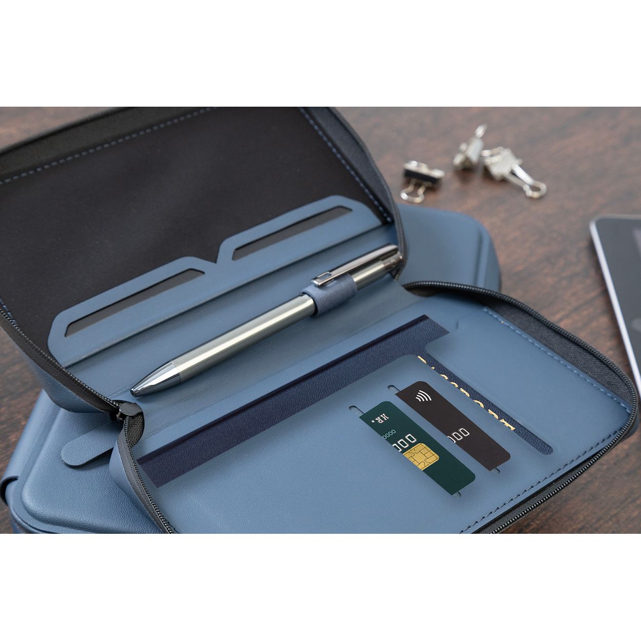 Pulux Pass Reise-Organizer RPU - blau-531