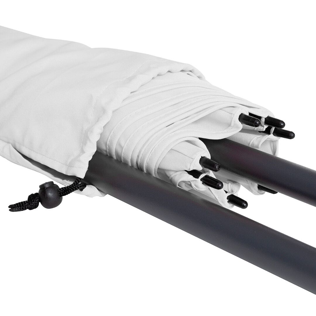 Sonnenschirm L Ø200 cm - weiß-153