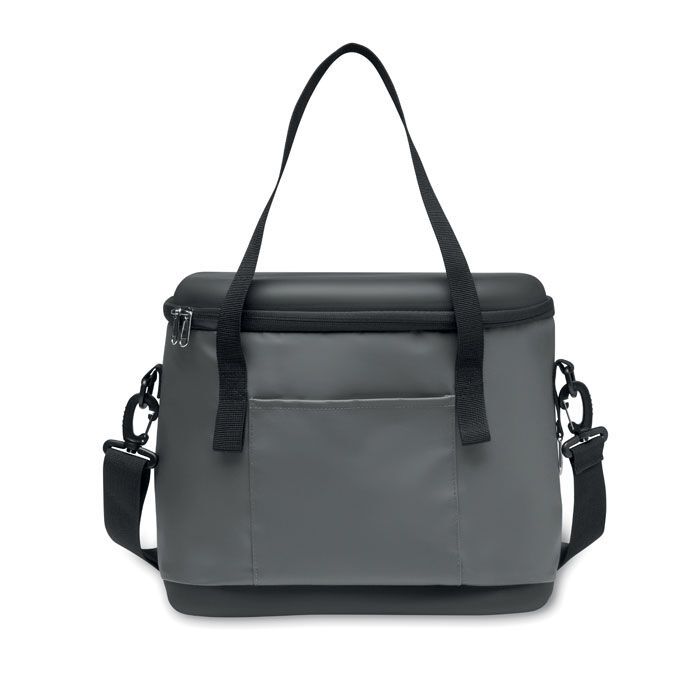 Kühltasche aus 50C-Plane 16L COOLIN - steingrau-210