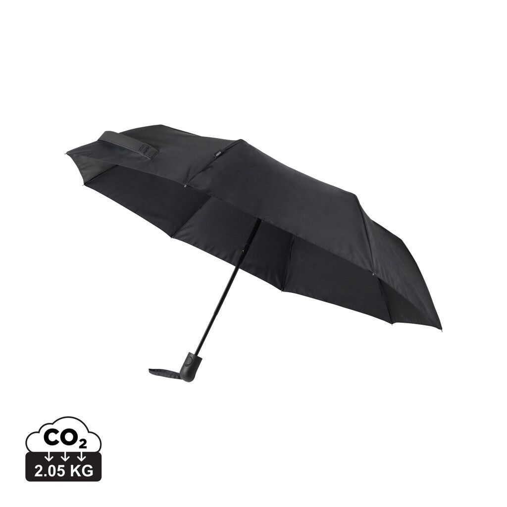 VINGA Baltimore AWARE™ RPET 21“ Regenschirm - schwarz-640