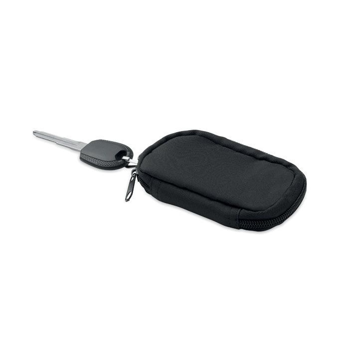 Schlüsseletui 300D RPET ROVER - schwarz-495