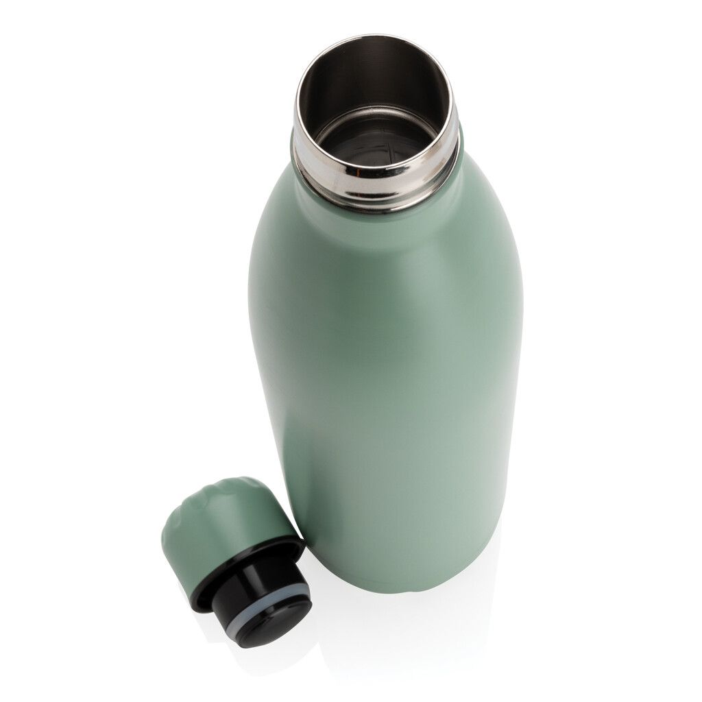 Solid Color Vakuum Stainless-Steel Flasche 750ml - grün-525