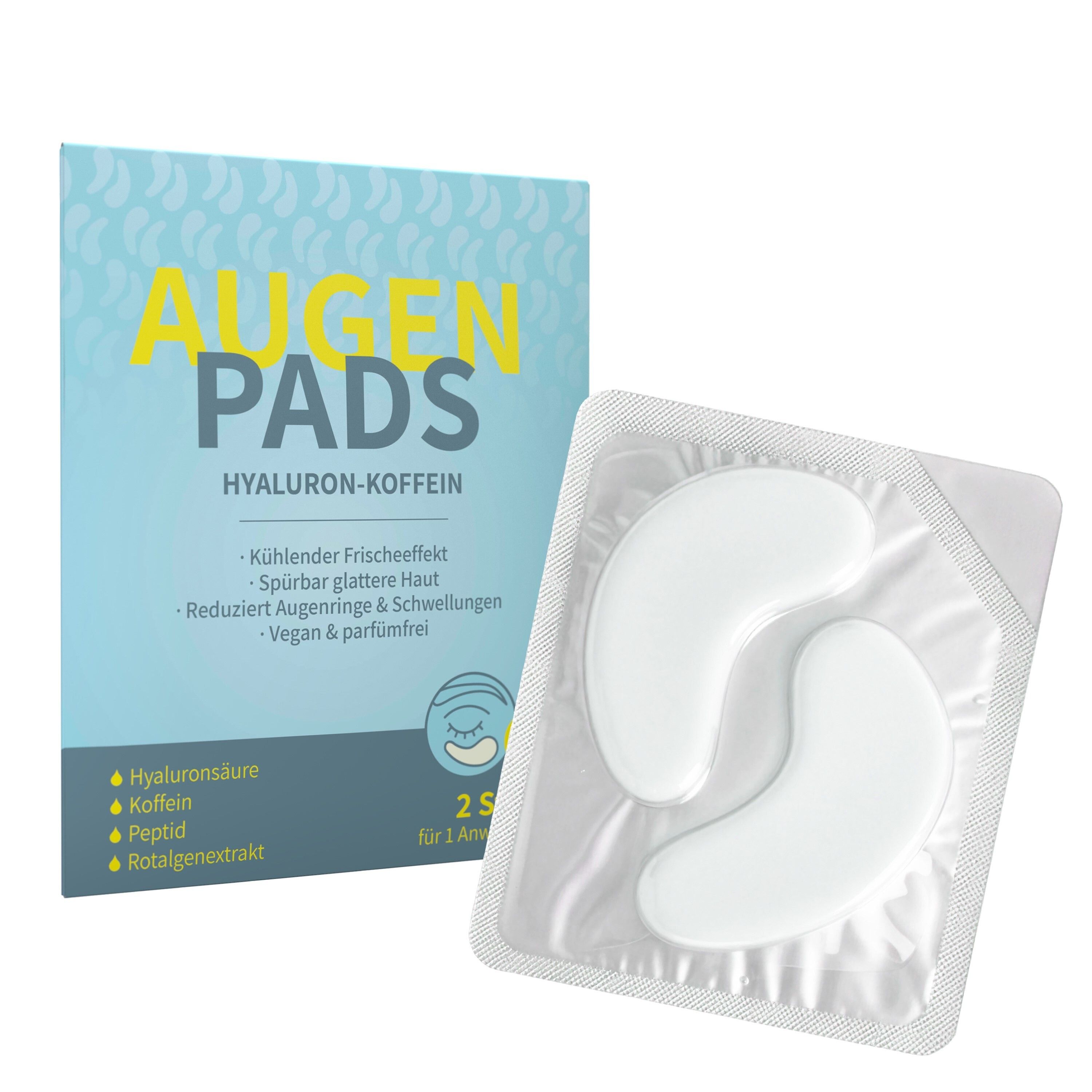 Augenpads Hyaluron-Koffein-522