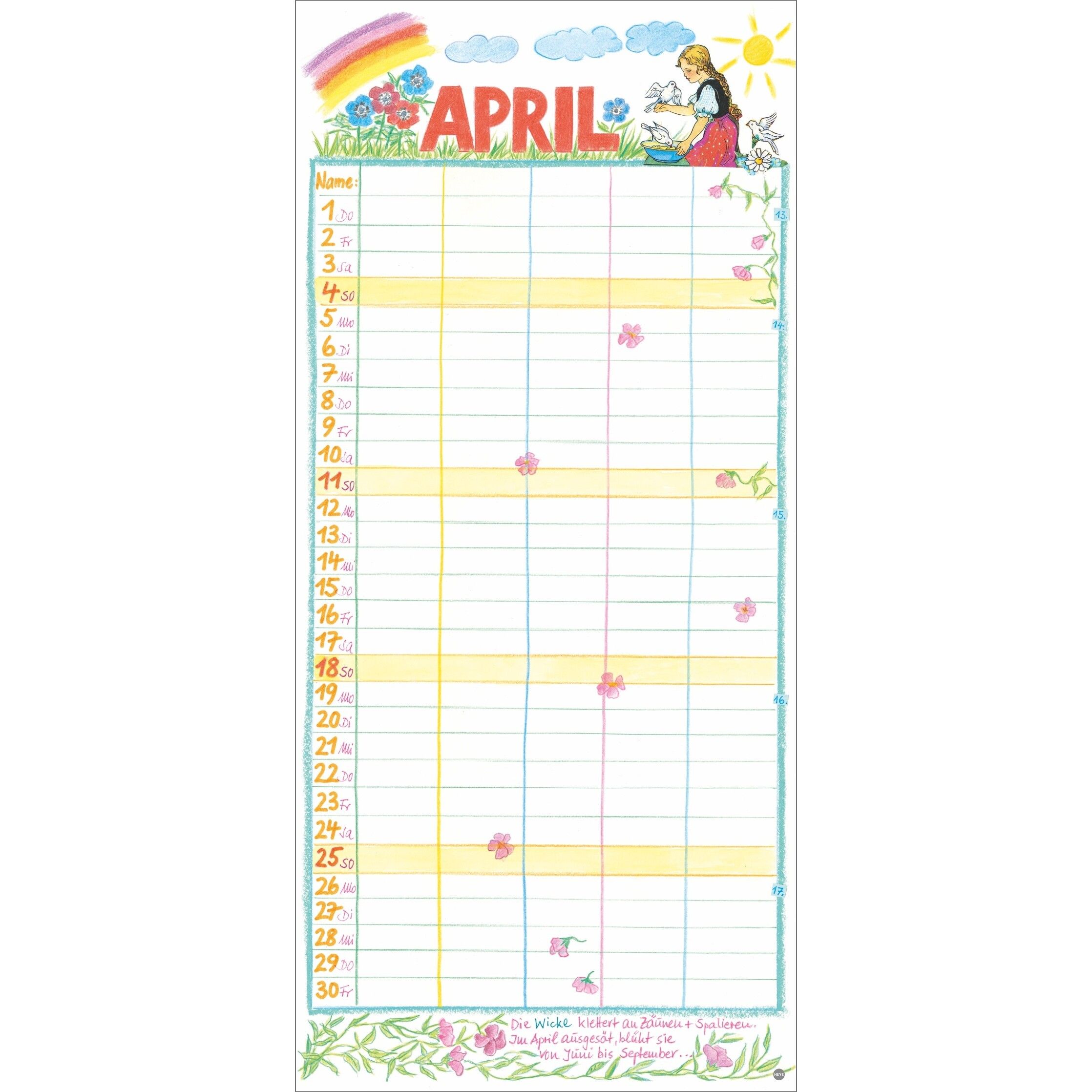 Kohwagner Unser Familienkalender-560