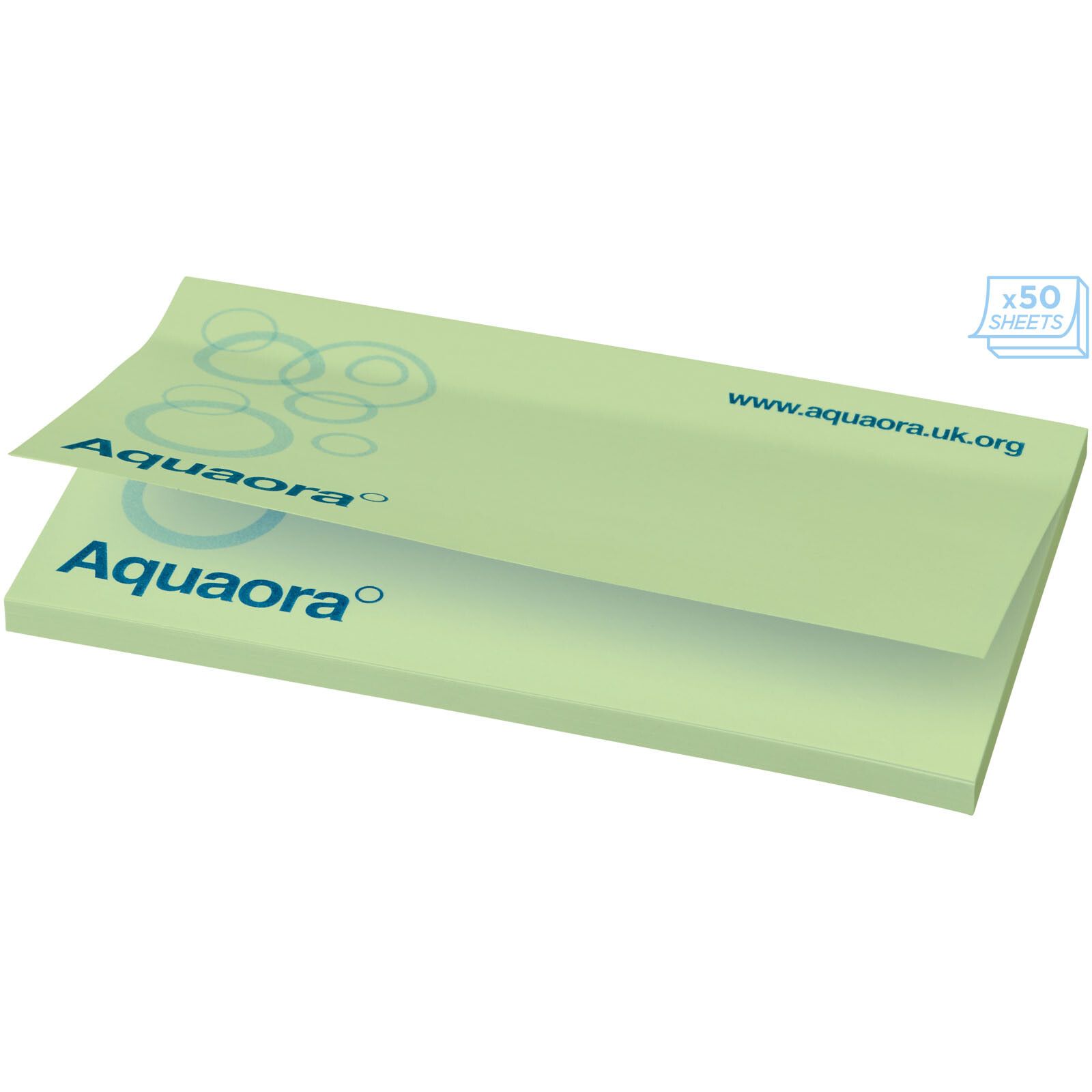 Sticky-Mate Haftnotizen 127 x 75 mm - mintgrün-10