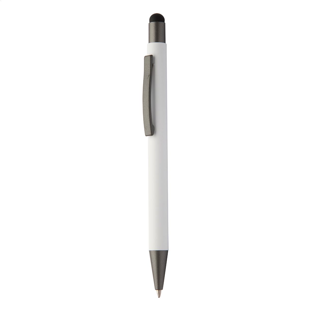 Hevea Touchpen mit Kugelschreiber - weiß-857