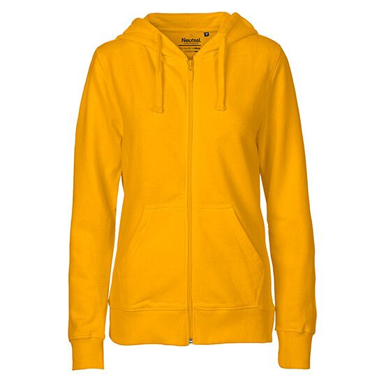 Ladies´ Zip Hoodie - yellow-989