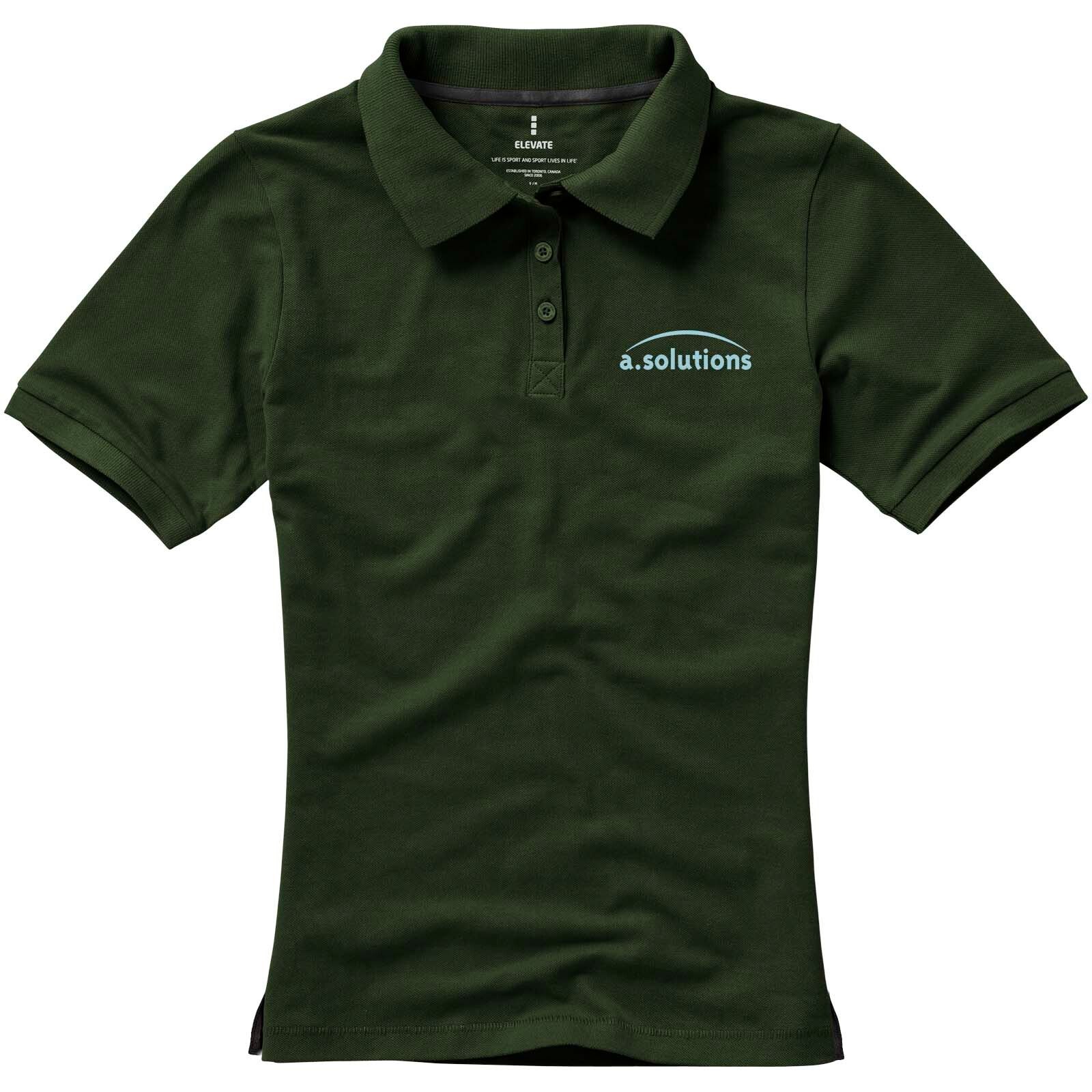 Calgary Poloshirt für Damen - armeegrün - XXL-751