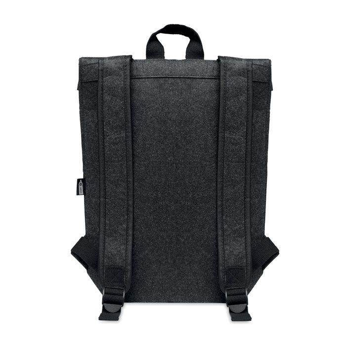 Rucksack RPET-Filz INDICO PACK - steingrau-294