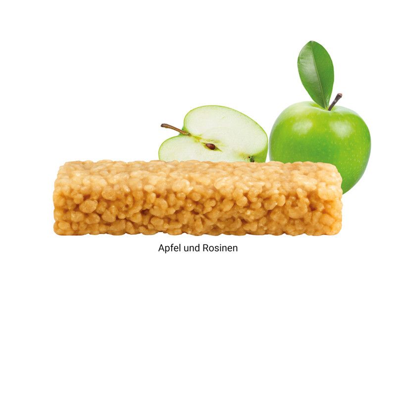 Müsliriegel Multikorn Apfel, Papierfolie weiß-250