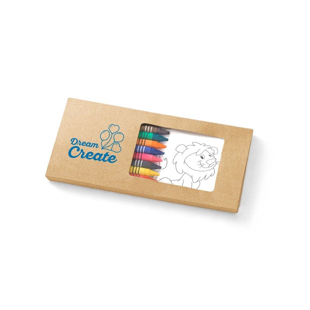JAGUAR Malset mit 8 Buntstiften - natur-59